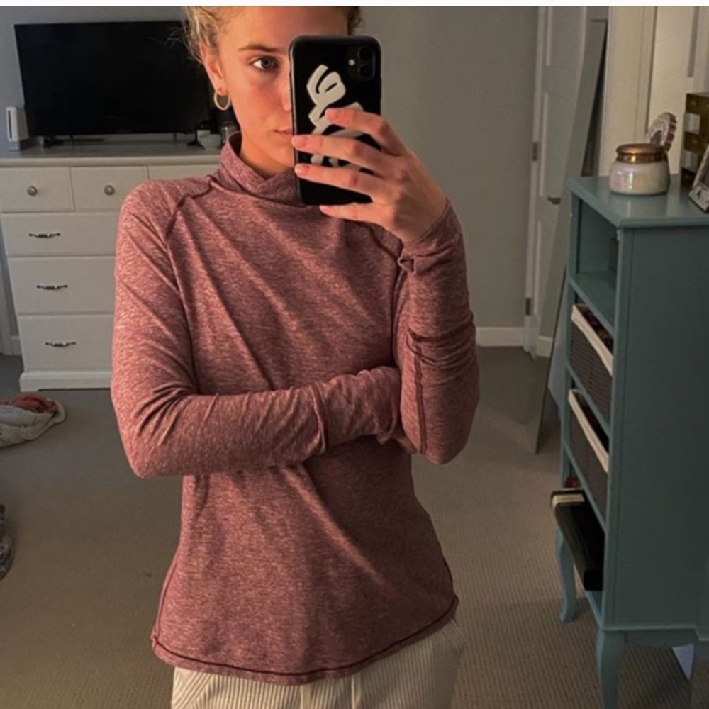 Pink/Burgandy Lulu Lemon Pullover